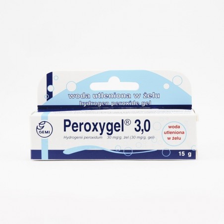  Peroxygel 3.0, 3%, 30 mg/g, żel, 15 g (tuba) 