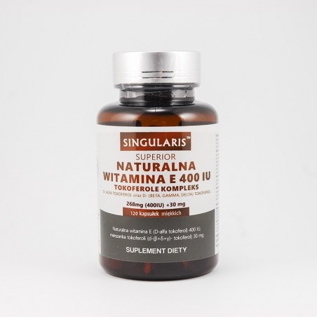  Naturalna witamina E 120 kapsułek 
