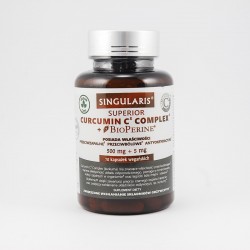 Singularis Curcumin C3 compex + bioperine 70 kapsułek