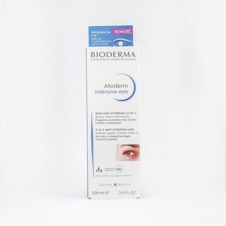 Bioderma Atoderm Intensive eye 3w1, 100 ml