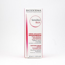 Bioderma Sensibio rich krem łagodzący bogata konsystencja do skóry wrażliwej 40 ml