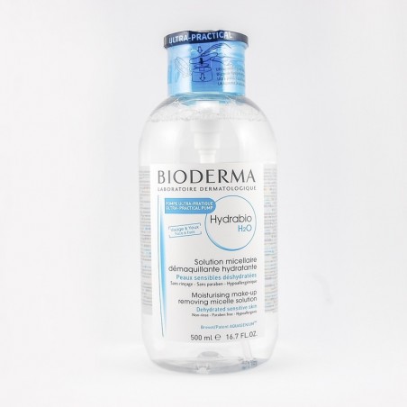  Bioderma Hydrabio H20 płyn micelarny 500 ml z dozownikiem 