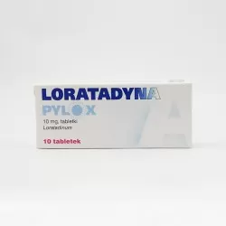 Loratadyna Pylox 10 mg, 10 tabletek