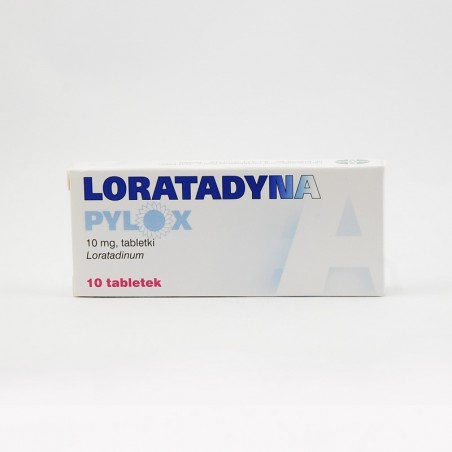  Loratadyna Pylox 10 mg, 10 tabletek 
