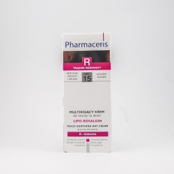 Pharmaceris R Lipo - rosalgin krem do twarzy dla skóry suchej na trądzik różowaty SPF 15, 30 ml