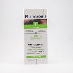 Pharmaceris T Sebo - almond peel 5% krem do twarzy I stopień złuszczania z 5% kwasem migdałowym 50 ml