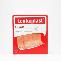 Leukoplast Strong Plaster 8 cm x 1 m, 1 sztuka