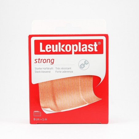  Leukoplast Strong Plaster 8 cm x 1 m, 1 sztuka 