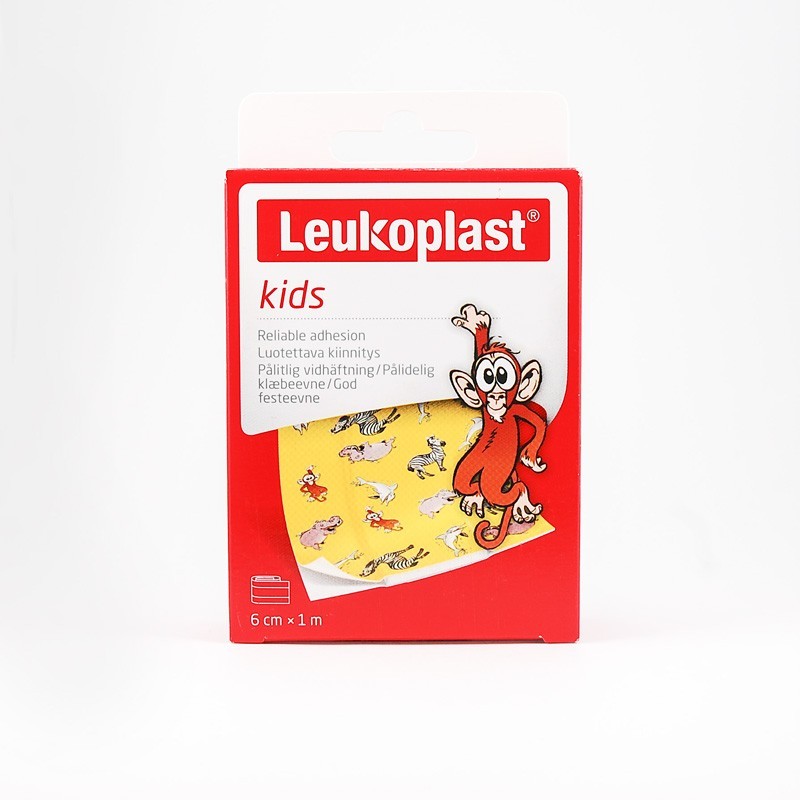 Leukoplast Kids 6 cm x 1 m plaster do cięcia 