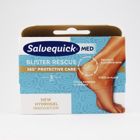  Salvequick Blister Rescue plastry na odciski na piętach 