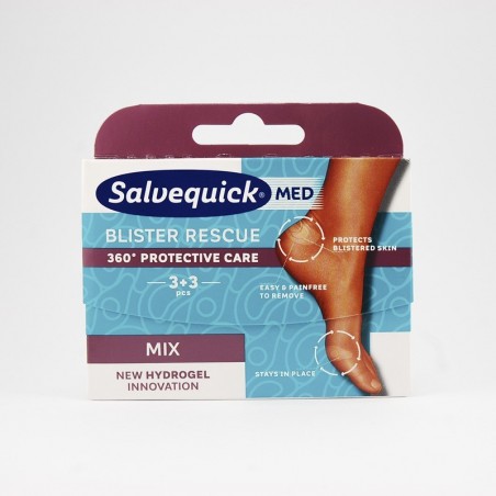  Salvequick Blister Rescue plastry na odciski 