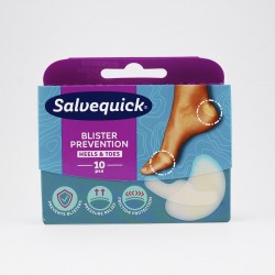 Plastry Salvequick Foot Care Mix, pęcherze i otarcia, 10 sztuk