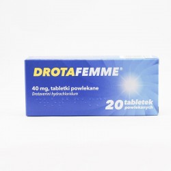 Drotafemme 40 mg, 20 tabletek