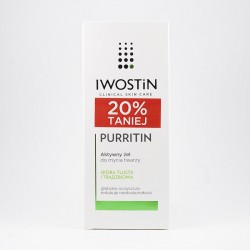 Iwostin Purritin aktywny żel do mycia twarzy 150 ml