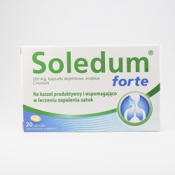 Soledum Forte 200 mg 20 kapsułek