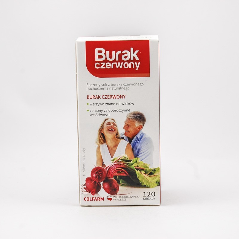 Burak czerwony 120 tabletek 