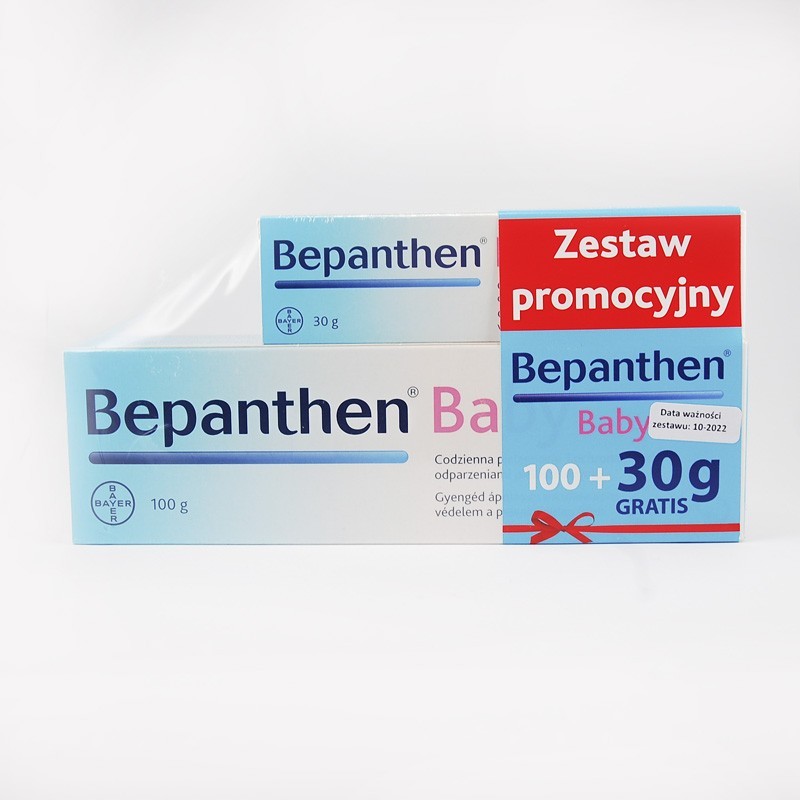 Bepanthen Baby maść ochronna zestaw 