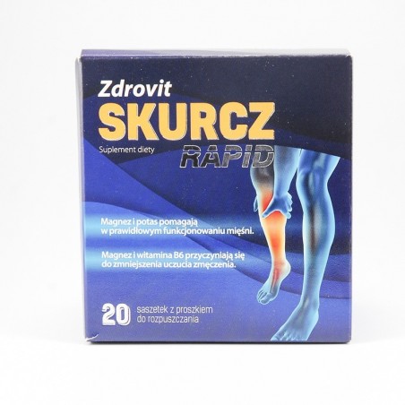  Zdrovit Skurcz rapid 20 saszetek 