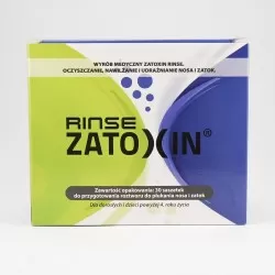Zatoxin Rinse zestaw uzupełniający do płukania nosa i zatok, 30 saszetek