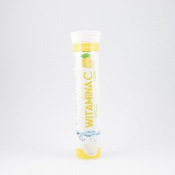 Witamina C 1000 o smaku cytrynowym 20 tabletek musujących