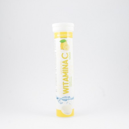  Witamina C 1000 o smaku cytrynowym 20 tabletek musujących 