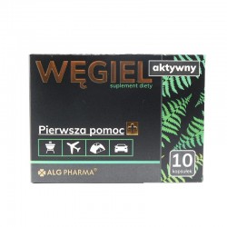Węgiel aktywny 10 kapsułek