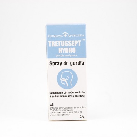  Tretussept Hydro spray do gardła 30 ml 