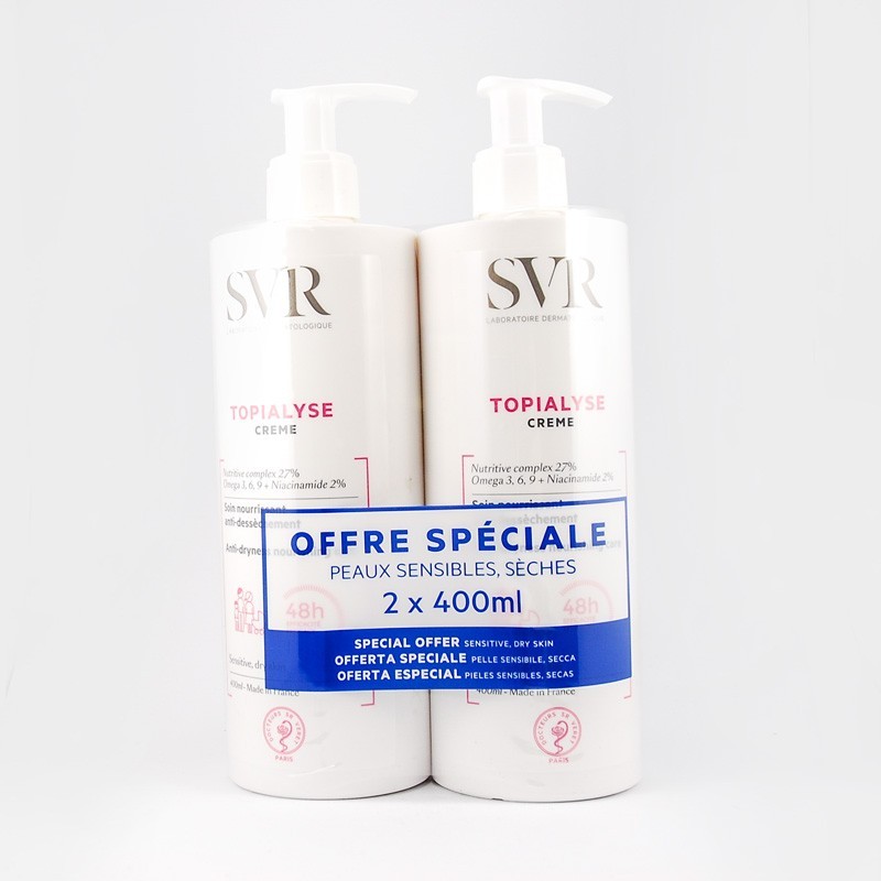 SVR Topialyse duo krem emoliencyjny 400 ml 