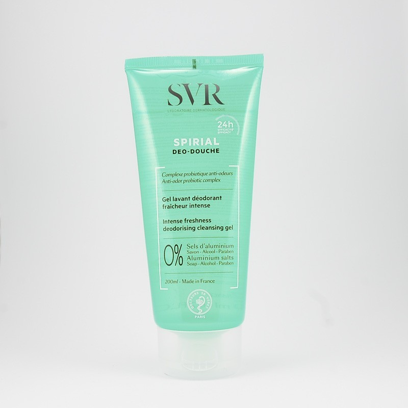 SVR Spiral żel dezodorujacy do mycia ciała i włosów 200 ml 