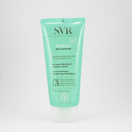  SVR Spiral żel dezodorujacy do mycia ciała i włosów 200 ml 