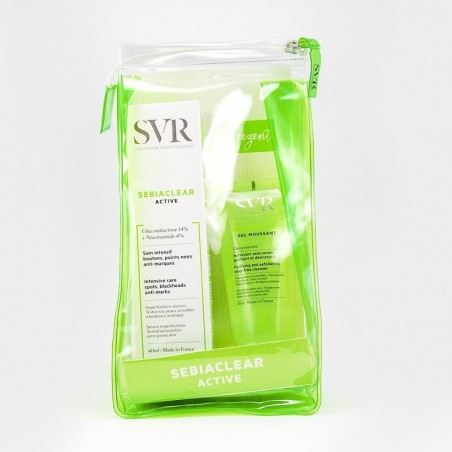  SVR Sebiaclear zestaw krem 40 ml + żel do mycia 50 ml 