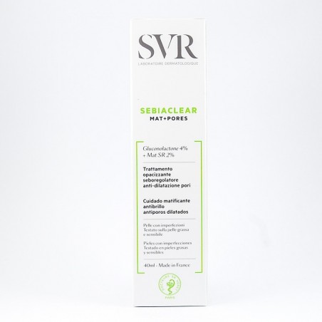  SVR Sebiaclear Mat & Pores krem matujący 40 ml 