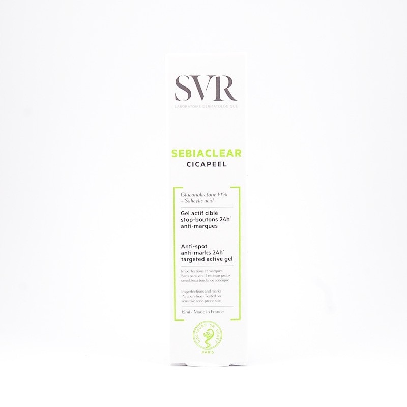 SVR Sebiaclear cicapeel żel 15 ml 