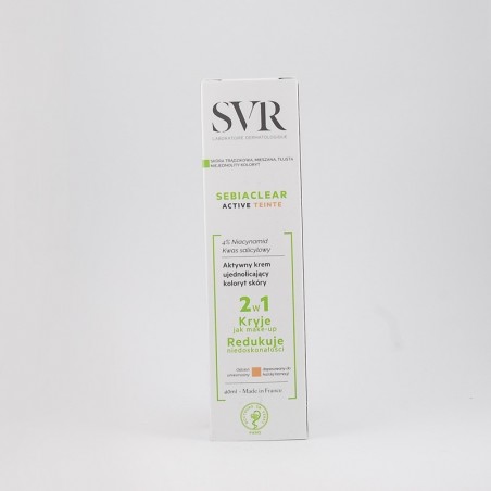  SVR Sebiaclear krem intensywna pielęgnacja korygująca 40 ml 