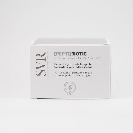 SVR [pepti]biotic matowy żel regenerująco-wygładzający 50 ml 