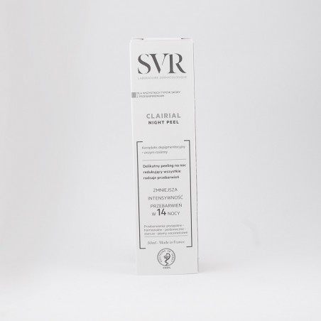  SVR Clairial night peel peelinf na noc redukujący widoczne plamy 50 ml 