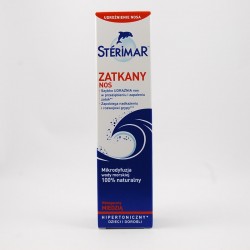 Sterimar Zatkany nos roztwór hipertoniczy, aerozol do nosa 50 ml