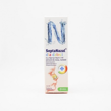 Septanazal aerozol do nosa dla dzieci 10 ml