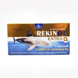 Rekinol Extra D3 60 kapsułek