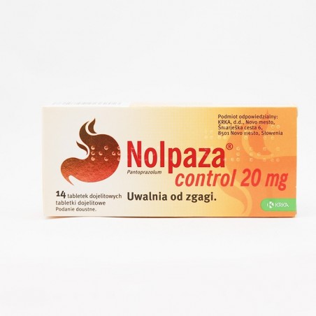  Nolpaza control 20 mg, 14 tabletek 