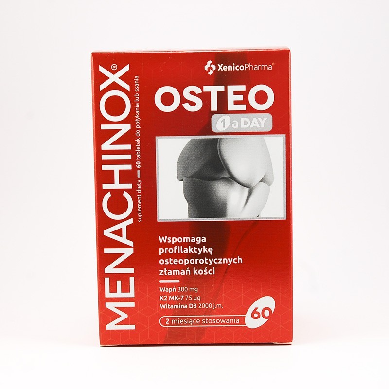 Menachinox Osteo 1 a day, 60 tabletek 