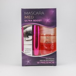 Mascara Med ultra boost 10 ml + płyn do demakijażu 50 ml