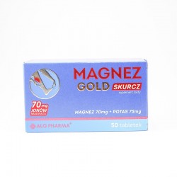 Magnez Gold Skurcz 50 tabletek