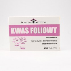 Kwas foliowy 250 tabletek