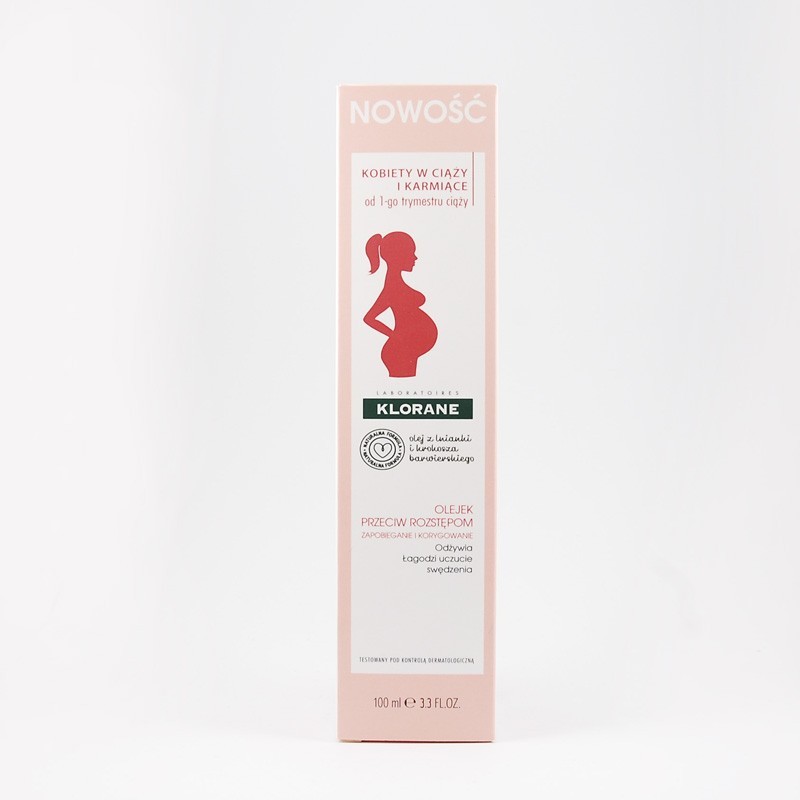 Klorane Olejek przeciw rozstępom zapobieganie i korygowanie 100 ml 