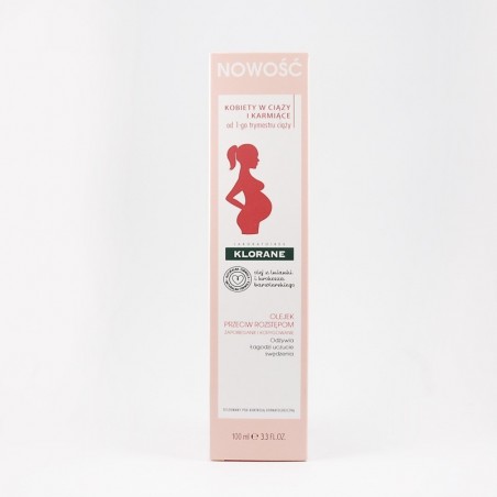  Klorane Olejek przeciw rozstępom zapobieganie i korygowanie 100 ml 