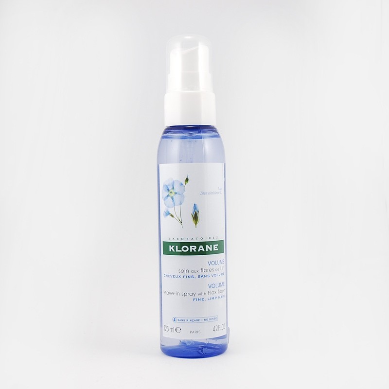 Klorane Odżywka bez spłukiwania na bazie włókien lnu 125 ml 