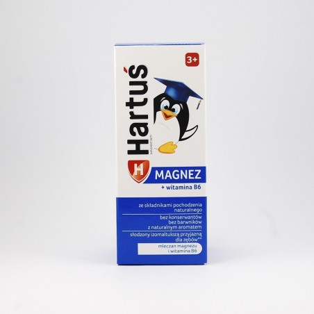  Hartuś Magnez + Witamina B6, 120 ml 