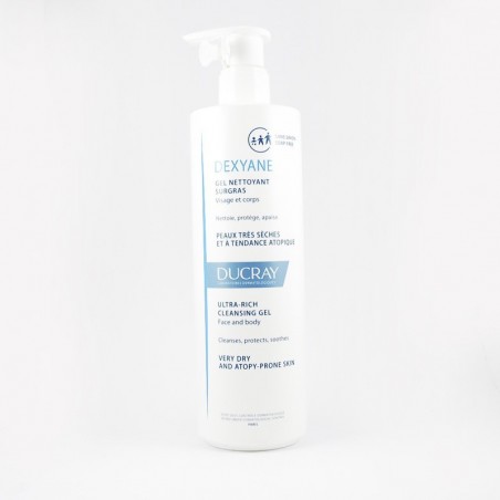  Ducray Dexyane ultra-bogaty żel oczyszczający 400 ml 