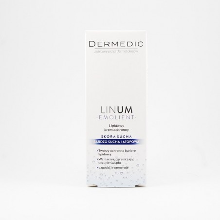  Dermedic Linum emolient lipidowy krem ochronny 50 g 